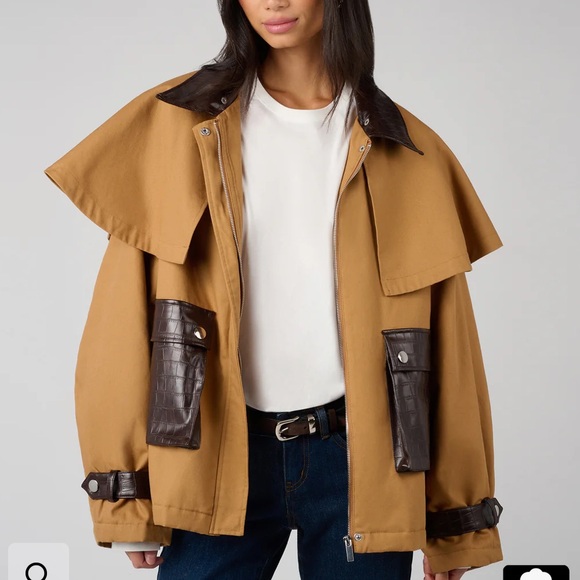 WeWoreWhat Cocoon Barn Jacket - NWT - Picture 1 of 8